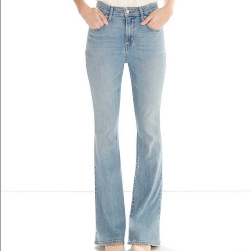 Levi’s high ride flare jeans